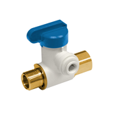 Krome Angle Stop Valve 3/8″ Male x 3/8 Female – 3/8″ OD tube